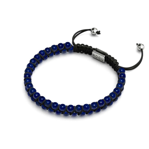 Lapis | Argent sterling .925 | Bracelet Vitalité